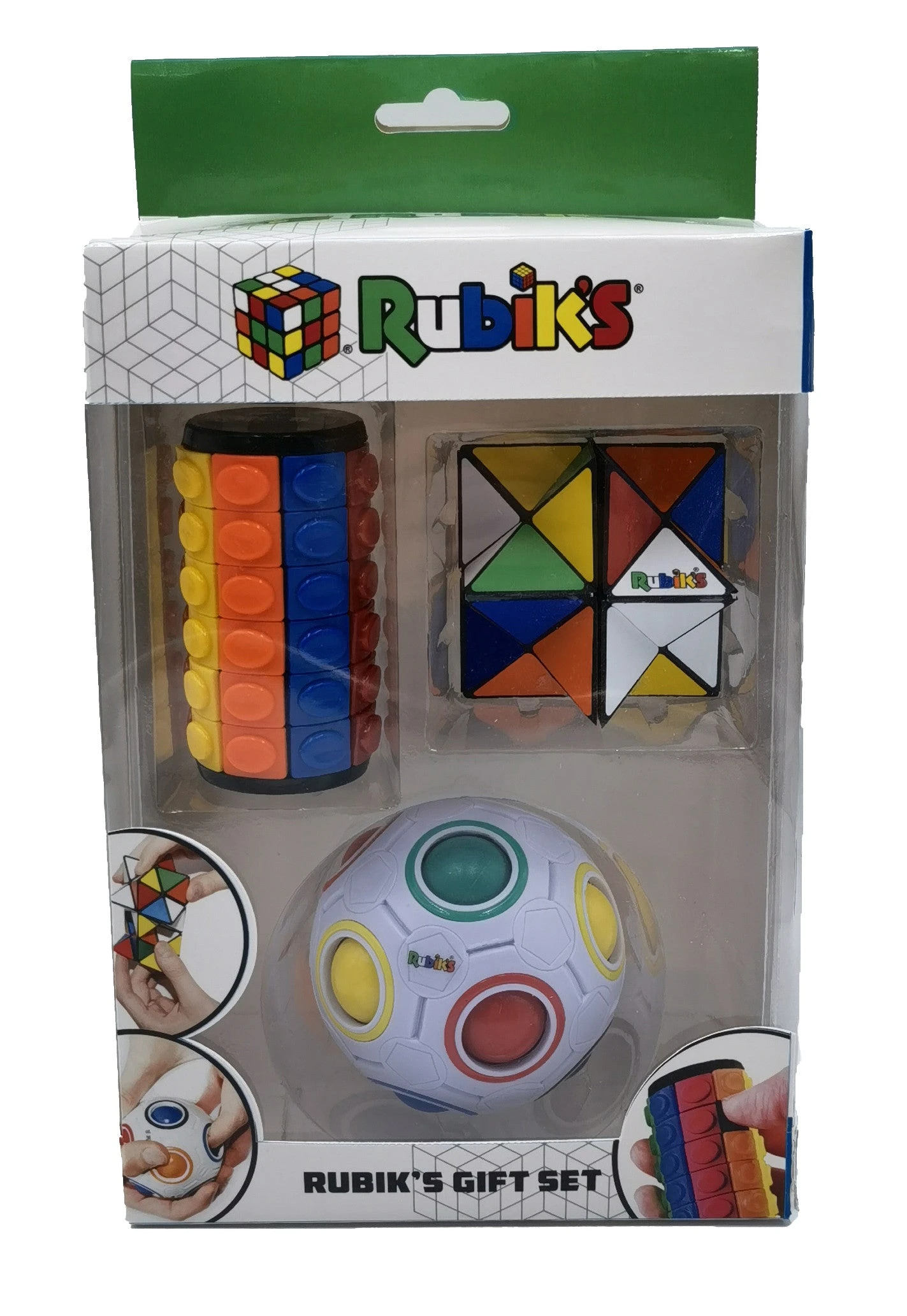 Rubiks Gift Set (Includes Rainbow Ball Magic Star Tower Twister) 3 Rubiks Gift Set (Includes Rainbow Ball Magic Star Tower Twister)