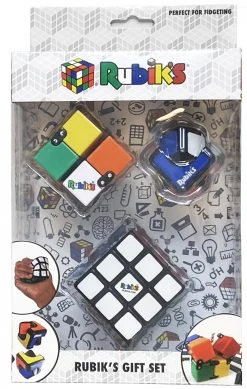 Rubiks Gift Set (Includes Squishy Cube Infinity Cube And Spin Cublet)