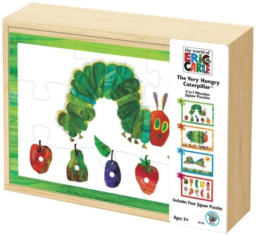 The Very Hungry Caterpillar - 4 In 1 Wooden Puzzle -Gamer Holic Sales 023332301386 bd22855a 4017 44d0 99ff 5ca6a0d0106c