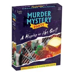 University Games Murder Mystery Party Game - Murder On The Grill