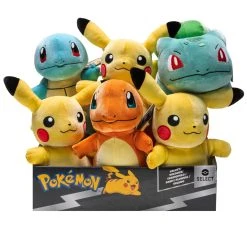 PREORDER Pokemon Select Velvet Plush Assortment 8 (6 In The Assortment)