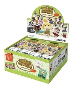 Amiibo Animal Crossing Cards Series 1 CDU ( 42 Packs )