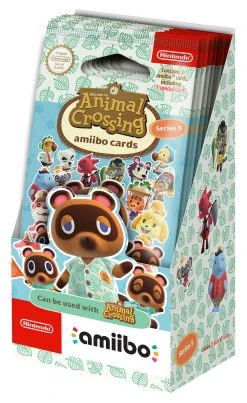NINTENDO Amiibo Animal Crossing Cards Series 5 CDU (25 Packs)