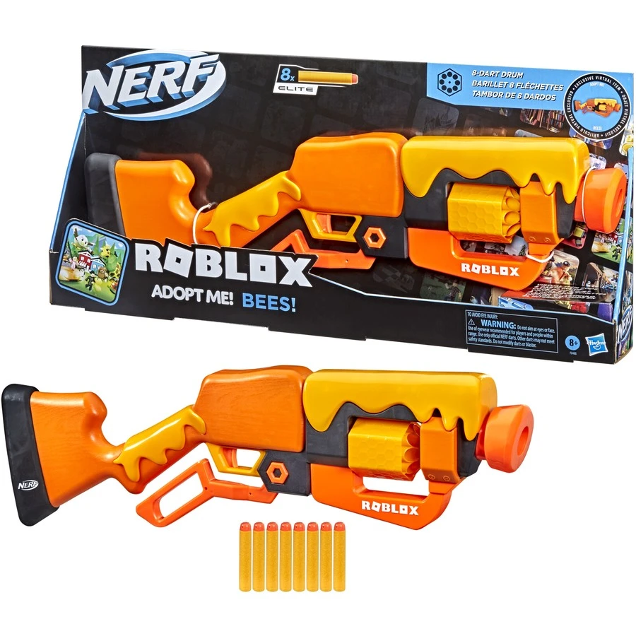 Hasbro Nerf Roblox Adopt Me Bees 3 Hasbro Nerf Roblox Adopt Me Bees