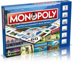 WINNING MOVES Australian Community Relief Monopoly