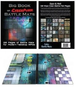 Big Book Of CyberPunk Battle Mats
