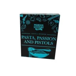 University Games Murder Mystery Party Game - Pasta; Passion And Pistols