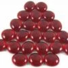 Chessex Gaming Stones Crystal Red Glass Stone (Qty 40) In 5 1/2??Tube -Gamer Holic Sales 601982000318