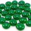 Chessex Gaming Stones Crystal Dark Green Stone (Qty 23-27) In 4??Tube -Gamer Holic Sales 601982000325