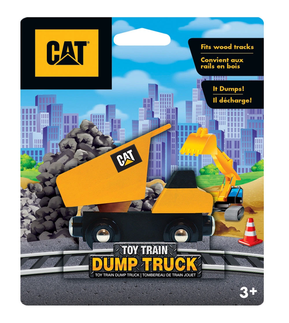 Masterpieces Toy Train CAT Caterpillar Dump Truck 3 Masterpieces Toy Train CAT Caterpillar Dump Truck