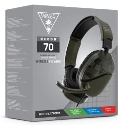 XBSX/PS5/SWI Turtle Beach Recon 70 - Green Camo