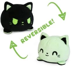 Reversible Plushie - Spooky Cat (Glow In The Dark)