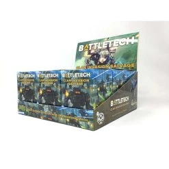 BattleTech Clan Invasion Salvage Blind Box (1 Display Of 9 Blind Boxes)