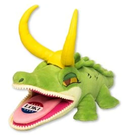 Quantum Mechanix Zippermouth Plush Marvel Alligator Loki