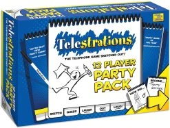 USAopoly Telestrations 12 Player Party Pack