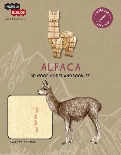 Incredibuilds Animal Collection Alpaca