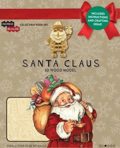 HOT CLEARANCE Incredibuilds Christmas Holiday Collection Santa Claus