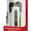 ISound Wired EM-60 Earbuds - Green -Gamer Holic Sales 845620057252