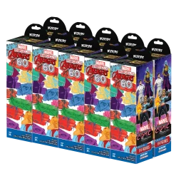 Wizkids PREORDER Marvel HeroClix Avengers 60th Anniversary Booster Brick