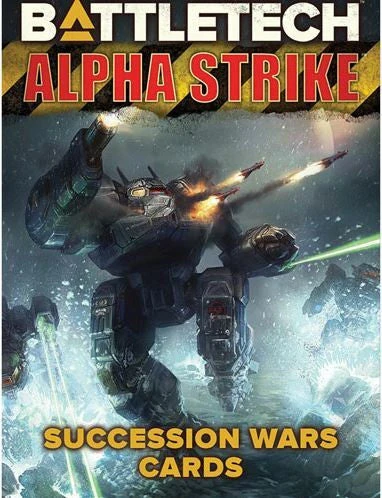 BattleTech Alpha Strike Succession Wars Cards 3 BattleTech Alpha Strike Succession Wars Cards
