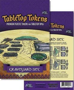 GTG Minis Tabletop Tokens - Graveyard Set