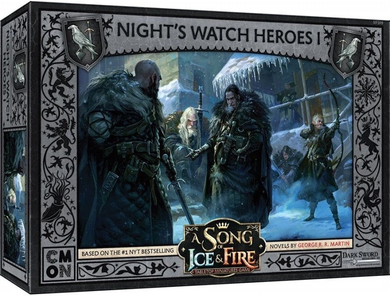 CMON A Song Of Ice And Fire TMG - Nights Watch Heroes Box 1 3 CMON A Song Of Ice And Fire TMG - Nights Watch Heroes Box 1