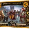 CMON A Song Of Ice And Fire TMG - Baratheon Heroes 3 -Gamer Holic Sales 889696013484