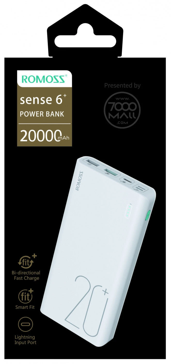 Romoss Power Bank Sense 6+ 20000 MAh Fast Charging 3 Romoss Power Bank Sense 6+ 20000 MAh Fast Charging
