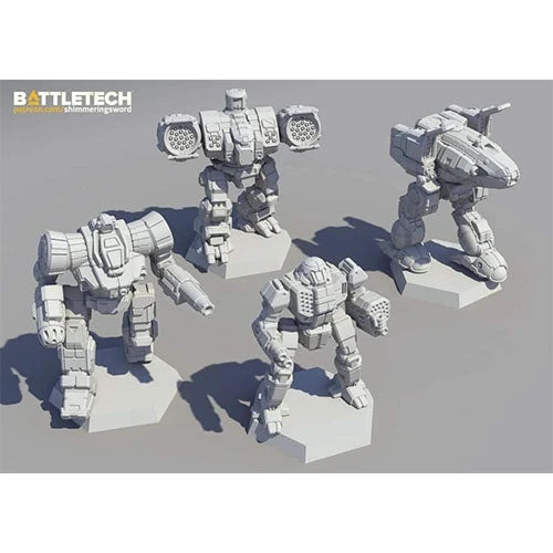 Battletech Inner Sphere Fire Lance 3 Battletech Inner Sphere Fire Lance