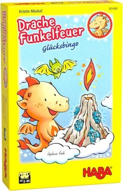Haba Lucky Dragon Bingo - Drache Funkelfeuer Glucksbingo