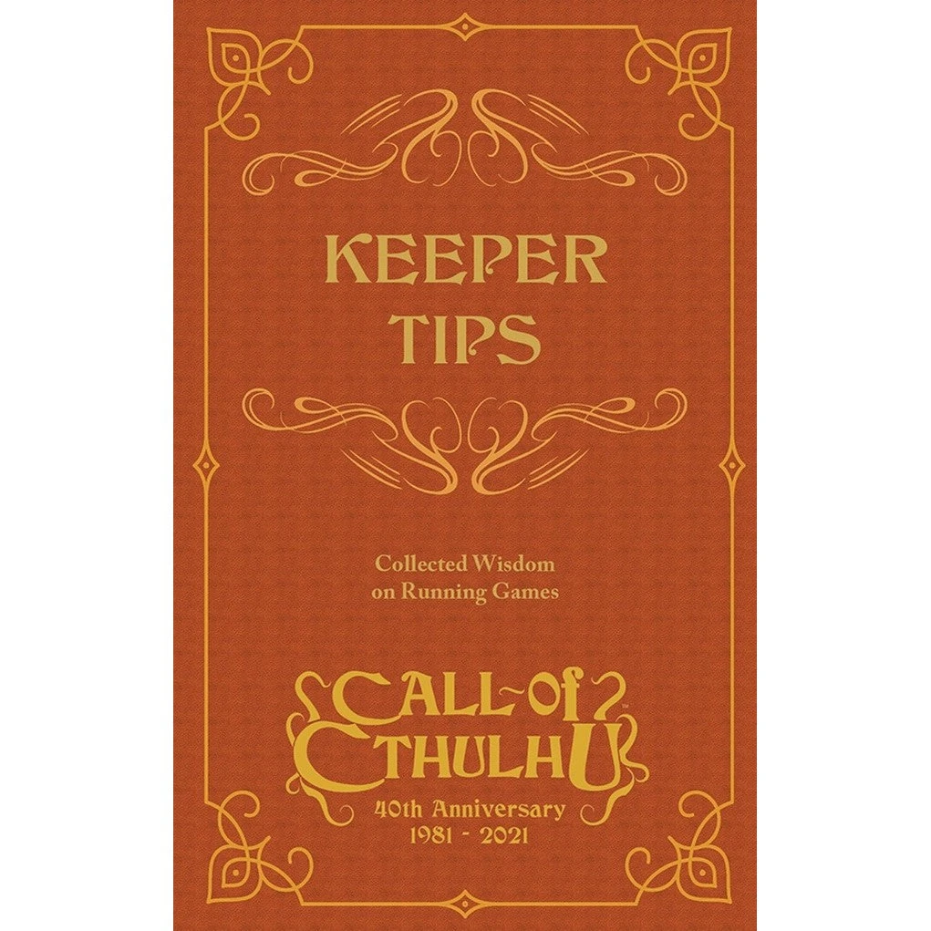 Call Of Cthulhu RPG - Keeper Tips Book 3 Call Of Cthulhu RPG - Keeper Tips Book