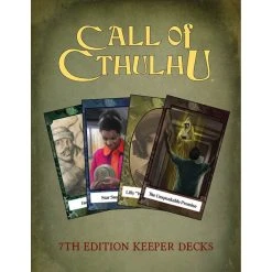 Call Of Cthulhu RPG - Keeper Decks