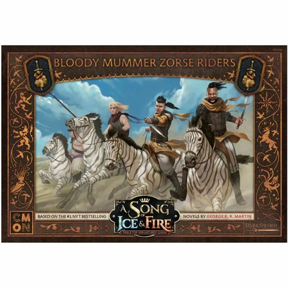 CMON A Song Of Ice And Fire TMG - Bloody Mummer Zorse Riders 3 CMON A Song Of Ice And Fire TMG - Bloody Mummer Zorse Riders